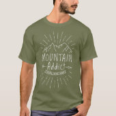 Mountain Addict T-shirt (Voorkant)