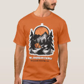 Mountain Adventure aangepaste familie reünie T-shirt (Voorkant)