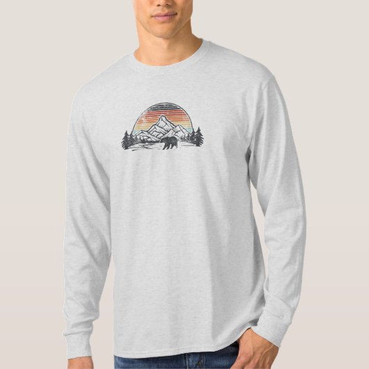 Mountain Adventure beer T-shirt (Voorkant)