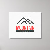 Mountain Adventure Canvas Afdruk (Voorkant)