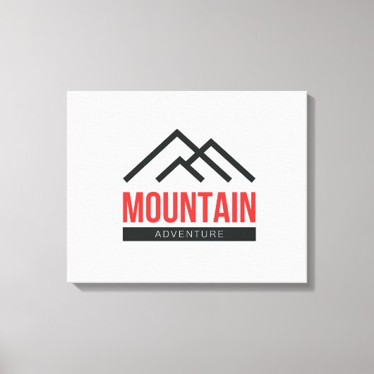 Mountain Adventure Canvas Afdruk (Voorkant)