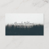 Mountain Adventure Guide QR Code Visitekaartje (Voorkant)