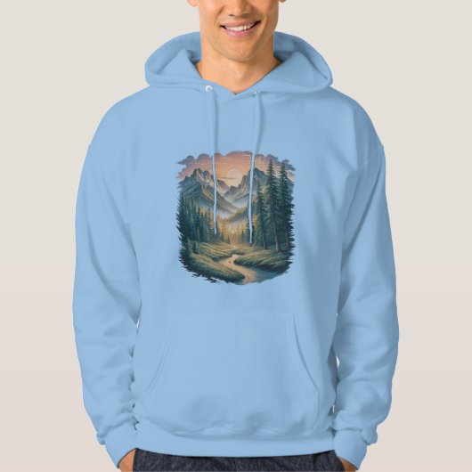 Mountain Adventure Hoodie  (Voorkant)