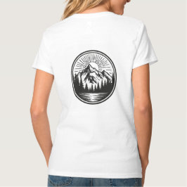 Mountain Adventure Logo | Camping Badge | Outdoor T-shirt