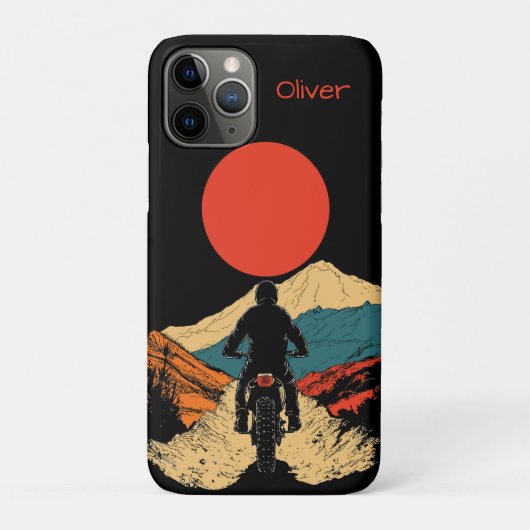 Mountain Adventure Rider Case-Mate iPhone Case (Achterkant)