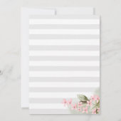 Mountain Adventure Roze Lila Vrijgezellenfeest Kaart (Achterkant)