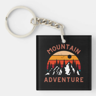 Mountain Adventure Sleutelhanger