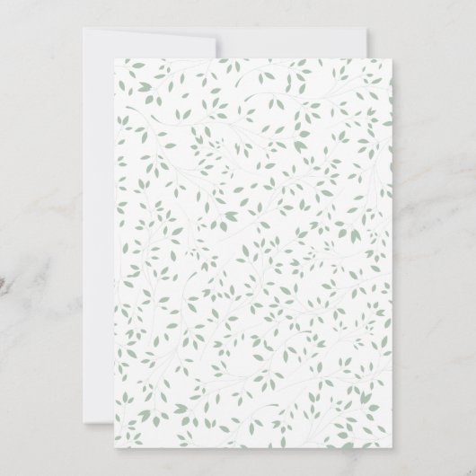 Mountain Adventure wacht op Waterverf Baby shower (Achterkant)