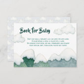 Mountain Adventures Book for Baby Card Informatiekaartje (Voorkant / Achterkant)