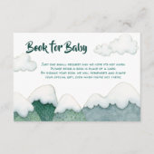 Mountain Adventures Book for Baby Card Informatiekaartje (Voorkant)