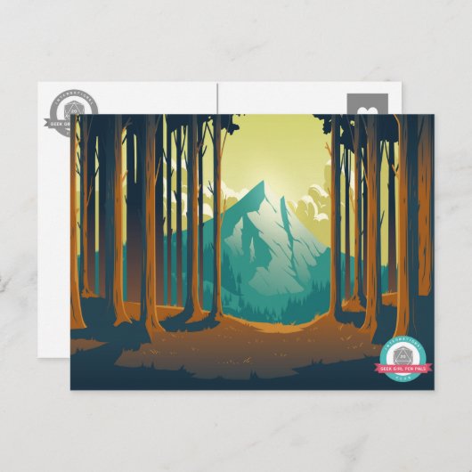 Mountain Aesthetics Briefkaart (Voorkant / Achterkant)