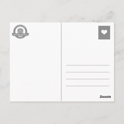 Mountain Aesthetics Briefkaart (Achterkant)