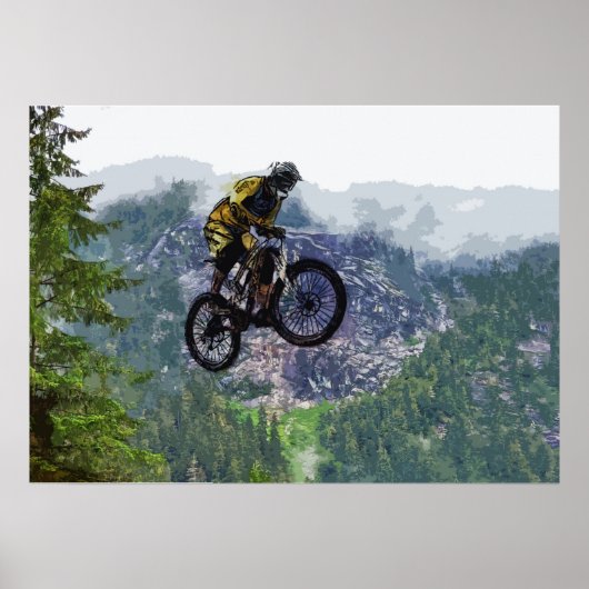 Mountain Air - BMX Rider Poster (Voorkant)