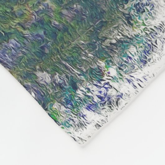 Mountain Air BMXer - BMX Rider Fleece Blanket (Hoek)