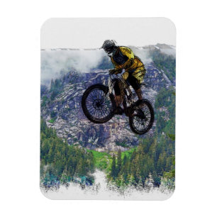 Mountain Air BMXer - BMX Rider Magneet