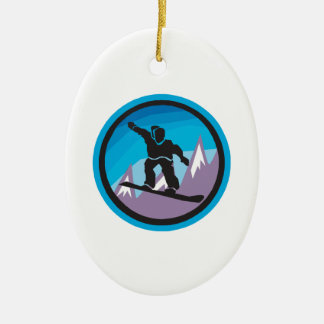 Mountain Air Keramisch Ornament