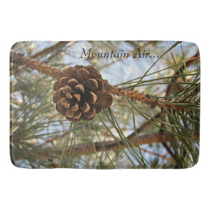 Mountain Air Pine Cone Badmat - Groot