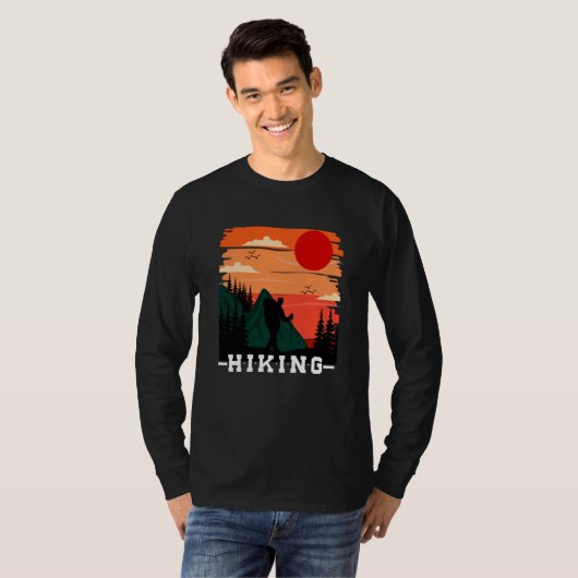 Mountain and Forest Scene 111 T-shirt (Voorkant volledig)