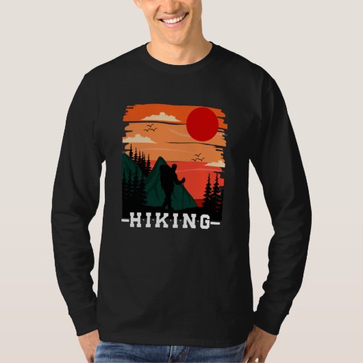 Mountain and Forest Scene  111 T-shirt (Voorkant)
