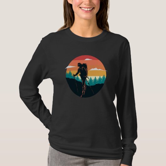 Mountain and Forest Scene  128 T-shirt (Voorkant)
