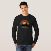 Mountain and Forest Scene  137 T-shirt (Voorkant volledig)