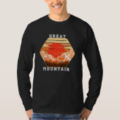 Mountain and Forest Scene 50 T-shirt (Voorkant)