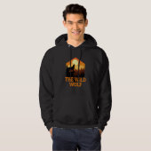 Mountain and Forest Scene Silhouette  59 Hoodie (Voorkant volledig)
