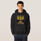 Mountain and Forest Scene Silhouette 97 Hoodie (Voorkant volledig)
