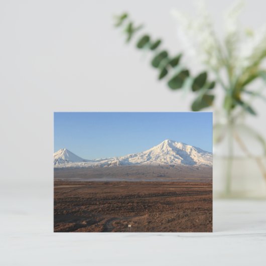 Mountain Ararat Briefkaart (Staand voorkant)