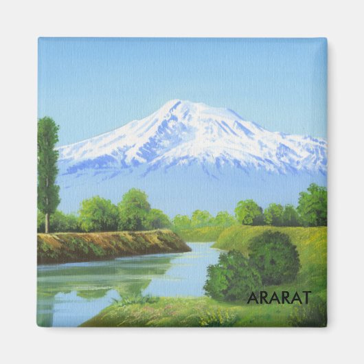 Mountain ARARAT magneet (Voorkant)