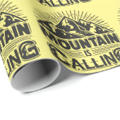 Mountain Art & Adventure: De Oproep van de Natuur Cadeaupapier (Rol Hoek)