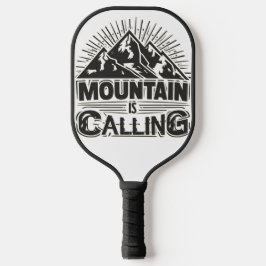 Mountain Art & Adventure: De Oproep van de Natuur Pickleball Paddle