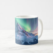 Mountain Aurora Borealis Koffiemok (Voorkant rechts)