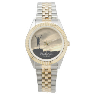 *~* Mountain Award - Afstuderen Pensioenvrijheid Horloge