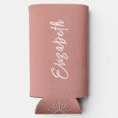 Mountain Bachelorette Party Seltzer Blikjeskoeler (Achterkant)