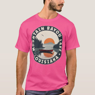 Mountain Bayou Lake Louisiana Sunset T-shirt