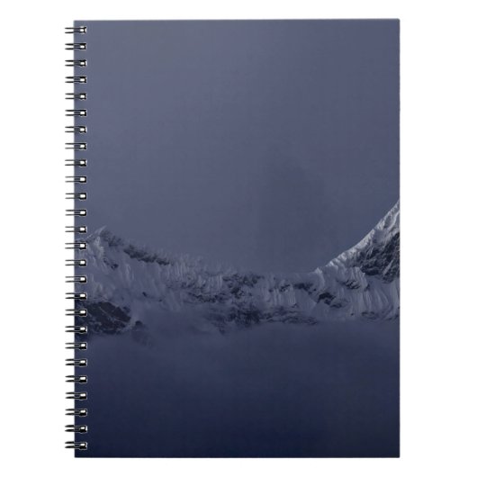 MOUNTAIN BEDEKT MET ICE NOTITIEBOEK (Voorkant)