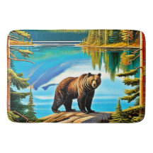 Mountain Beer: Lake Reflection Art