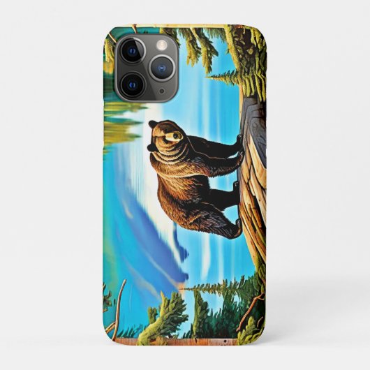 Mountain Beer: Lake Reflection Art Case-Mate iPhone Case (Achterkant)