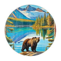 Mountain Beer: Lake Reflection Art