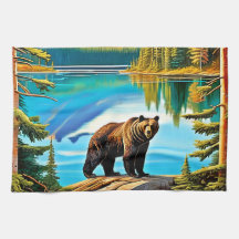 Mountain Beer: Lake Reflection Art