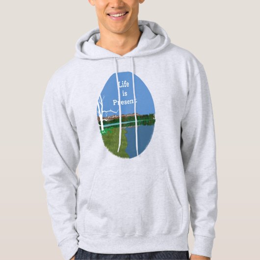 Mountain belt hoodie (Voorkant)