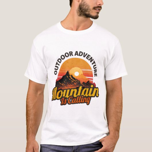 Mountain belt t-shirt (Voorkant)