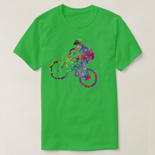 Mountain Bike 1 T-shirt (Design voorkant)