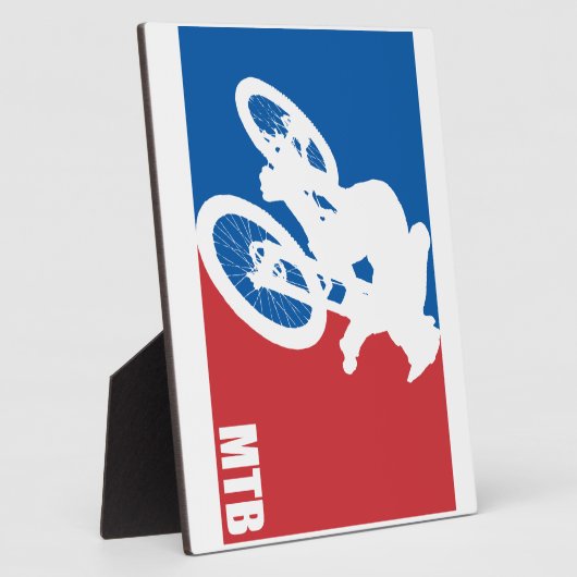 Mountain Bike All-Star Fotoplaat (Zijkant)