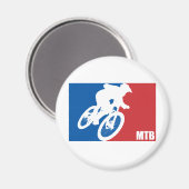 Mountain Bike All-Star Magneet (Voorkant / Achterkant)