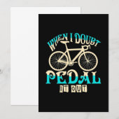 Mountain Bike als ik het betwijfel. Kaart (Voorkant / Achterkant)