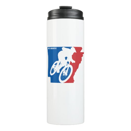 Mountain Bike Arkansas Thermosbeker (Voorkant)