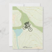 Mountain Bike - Bike Party - Uitnodiging (Achterkant)