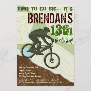 Mountain Bike - Bike Party - Uitnodiging